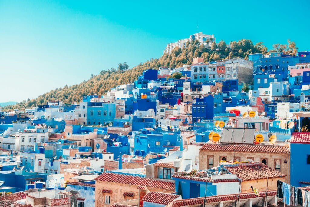 Chefchaouen during a 7-day Morocco Imperial Cities tour from Tangier to Marrakech